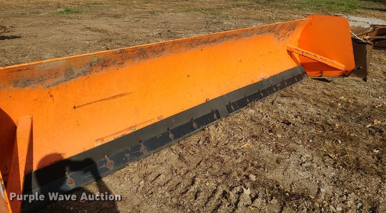 image for item LJ9304 Buyers Scoop Dogg  skid steer snow pusher