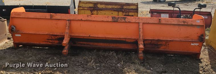 image for item LJ9304 Buyers Scoop Dogg  skid steer snow pusher
