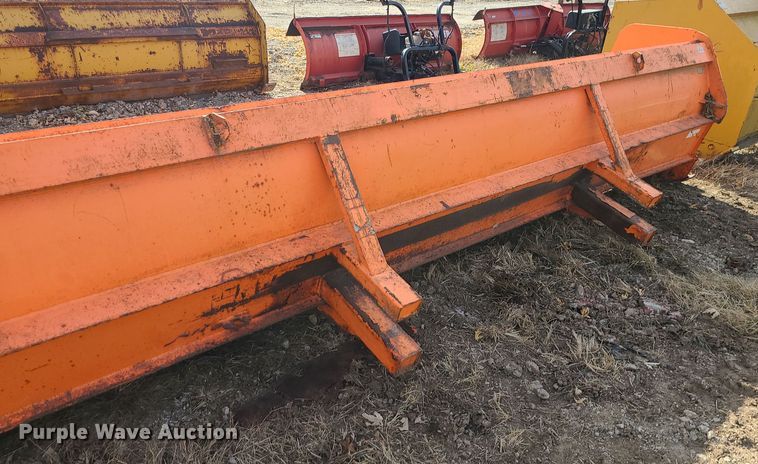 image for item LJ9304 Buyers Scoop Dogg  skid steer snow pusher