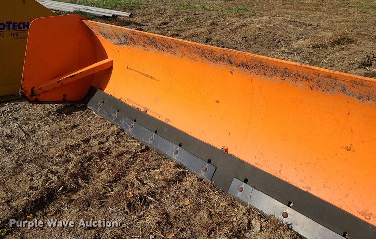 image for item LJ9304 Buyers Scoop Dogg  skid steer snow pusher