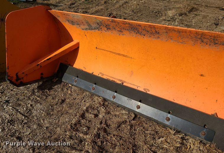 image for item LJ9304 Buyers Scoop Dogg  skid steer snow pusher