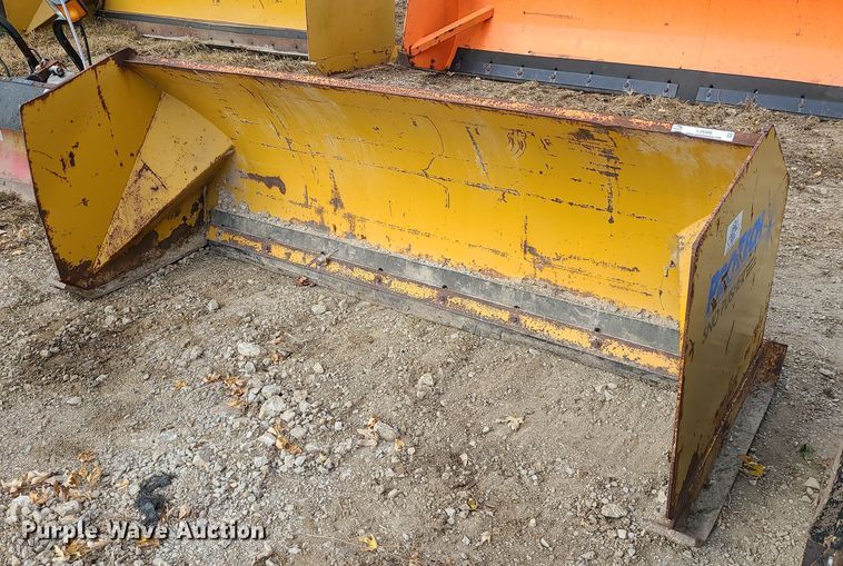 image for item LJ9308 Protech  skid steer snow pusher