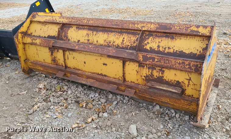 image for item LJ9308 Protech  skid steer snow pusher