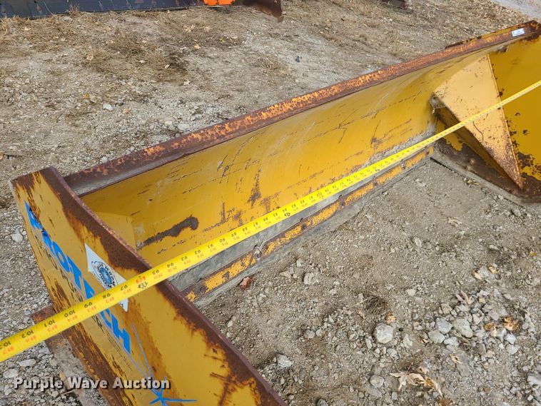 image for item LJ9308 Protech  skid steer snow pusher