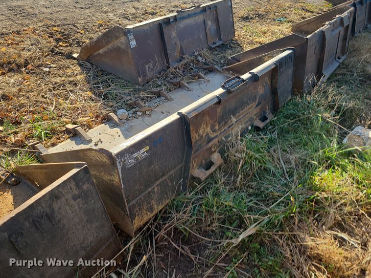 image for item LJ9312 84" W skid steer bucket