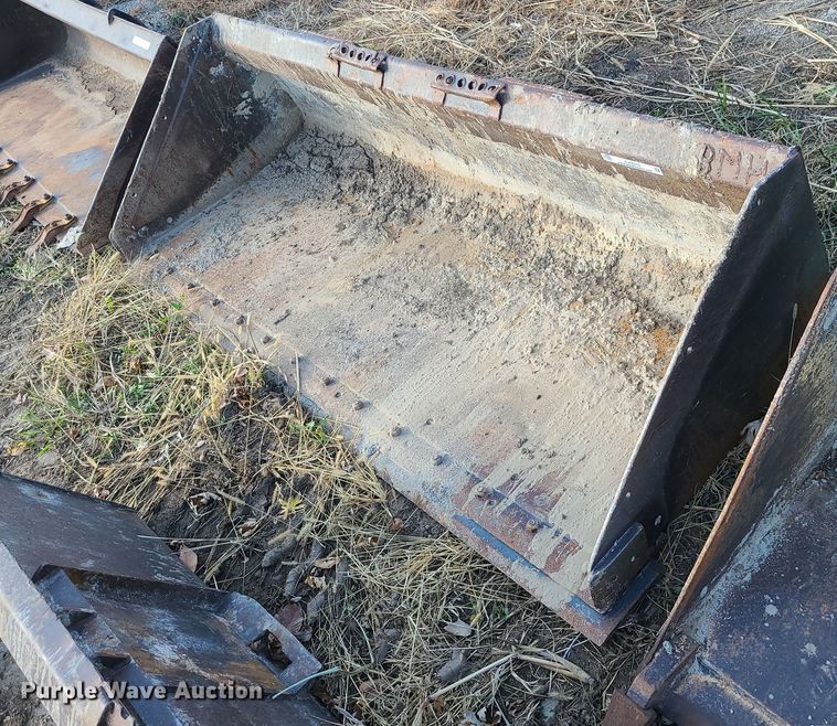 image for item LJ9315 84" W skid steer bucket