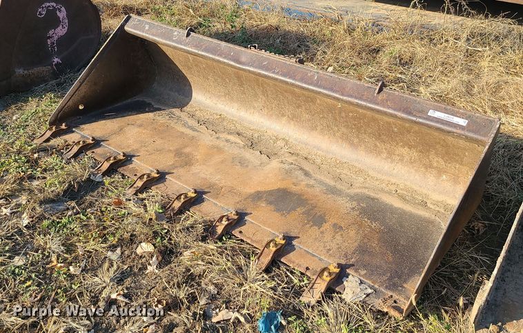 image for item LJ9316 86" W skid steer bucket