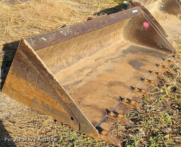 image for item LJ9316 86" W skid steer bucket