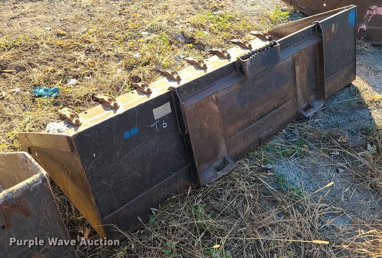 image for item LJ9316 86" W skid steer bucket