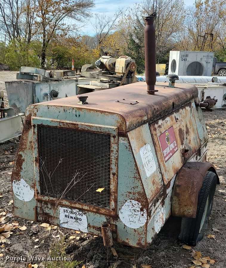 image for item LJ9350 Gardner Denver 85  air compressor