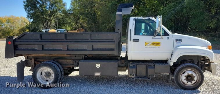image for item LO9825 1999 Chevrolet C6500  dump truck