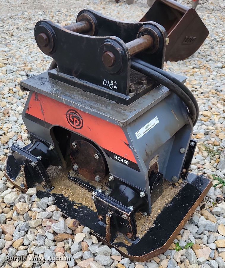 image for item LO9836 2017 CP RC450  excavator plate compactor