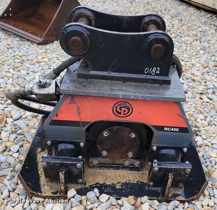 image for item LO9836 2017 CP RC450  excavator plate compactor