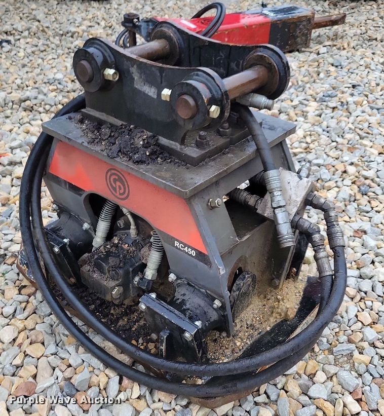 image for item LO9836 2017 CP RC450  excavator plate compactor