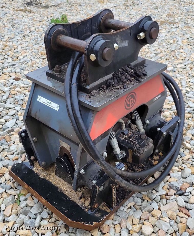 image for item LO9836 2017 CP RC450  excavator plate compactor