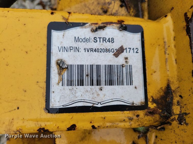 image for item LO9838 2016 Vermeer STR48  compact utility loader trencher