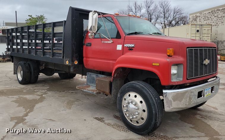 image for item LO9911 1994 Chevrolet Kodiak C5500  flatbed truck
