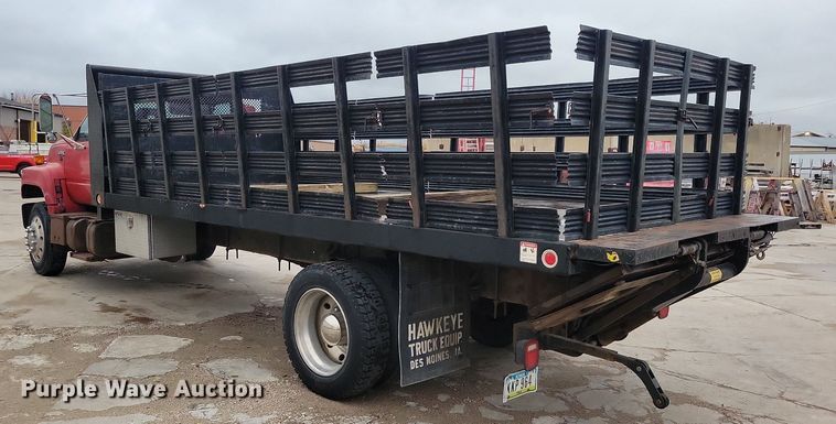 image for item LO9911 1994 Chevrolet Kodiak C5500  flatbed truck