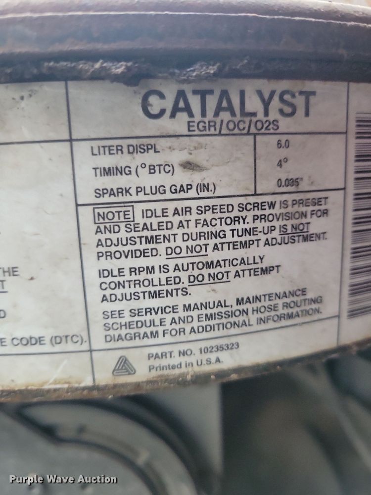 image for item LO9911 1994 Chevrolet Kodiak C5500  flatbed truck