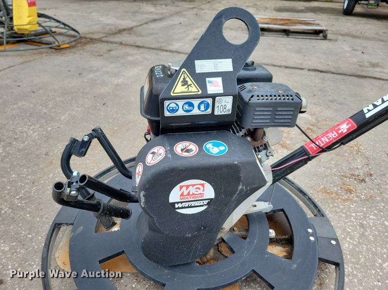 image for item LO9925 2020 Multiquip Whiteman  power trowel
