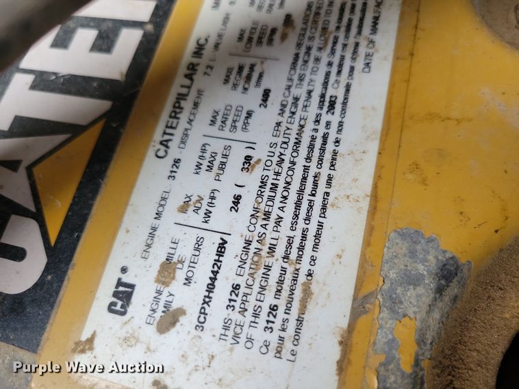 image for item LO9940 2004 Sterling LT7500  crane truck