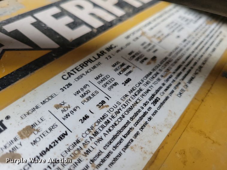 image for item LO9940 2004 Sterling LT7500  crane truck