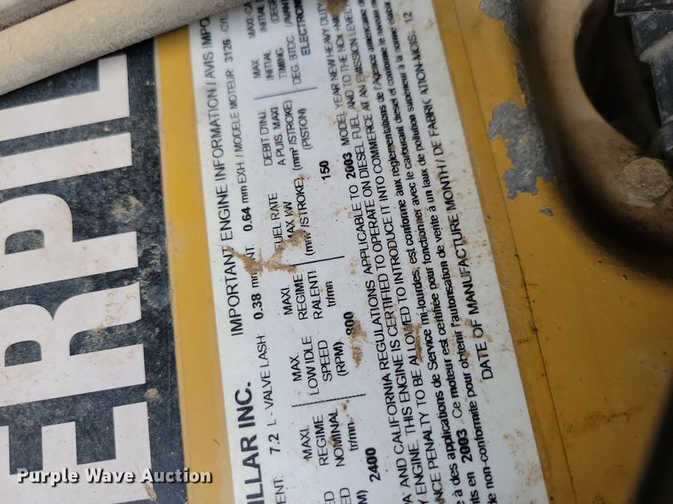 image for item LO9940 2004 Sterling LT7500  crane truck