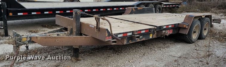 image for item LO9960 2021 B-B Trailers TBCT2220ET-10K  tilt deck equipment trailer