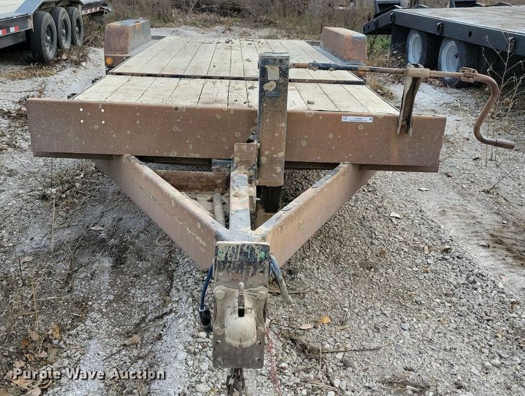 image for item LO9960 2021 B-B Trailers TBCT2220ET-10K  tilt deck equipment trailer