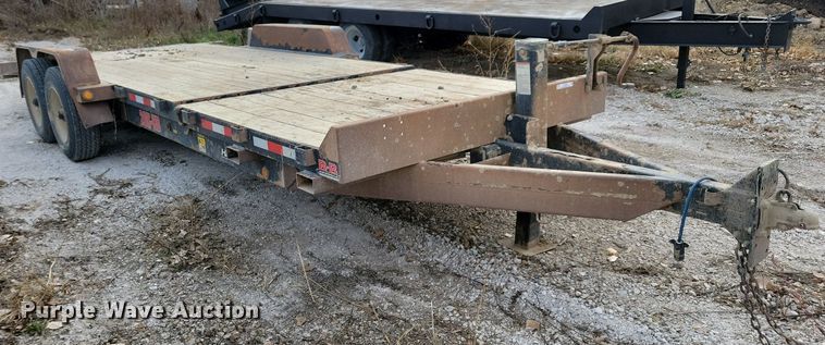 image for item LO9960 2021 B-B Trailers TBCT2220ET-10K  tilt deck equipment trailer