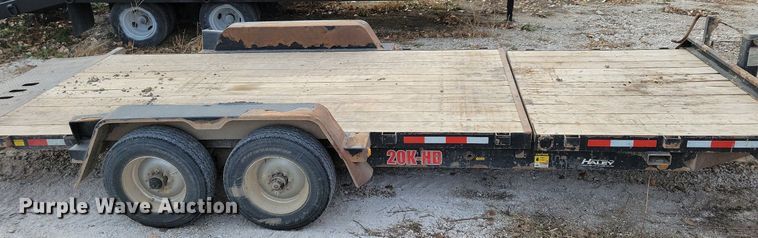 image for item LO9960 2021 B-B Trailers TBCT2220ET-10K  tilt deck equipment trailer