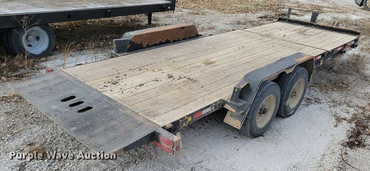 image for item LO9960 2021 B-B Trailers TBCT2220ET-10K  tilt deck equipment trailer