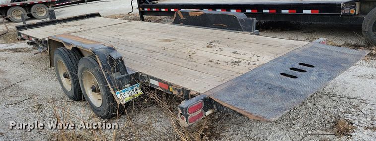 image for item LO9960 2021 B-B Trailers TBCT2220ET-10K  tilt deck equipment trailer