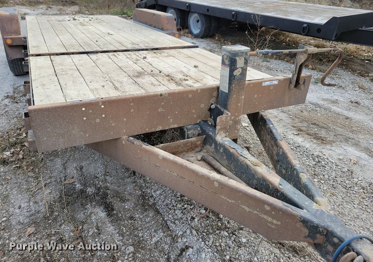 image for item LO9960 2021 B-B Trailers TBCT2220ET-10K  tilt deck equipment trailer