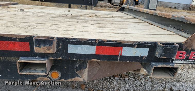 image for item LO9960 2021 B-B Trailers TBCT2220ET-10K  tilt deck equipment trailer