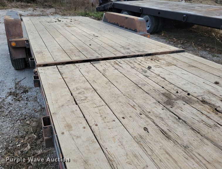 image for item LO9960 2021 B-B Trailers TBCT2220ET-10K  tilt deck equipment trailer