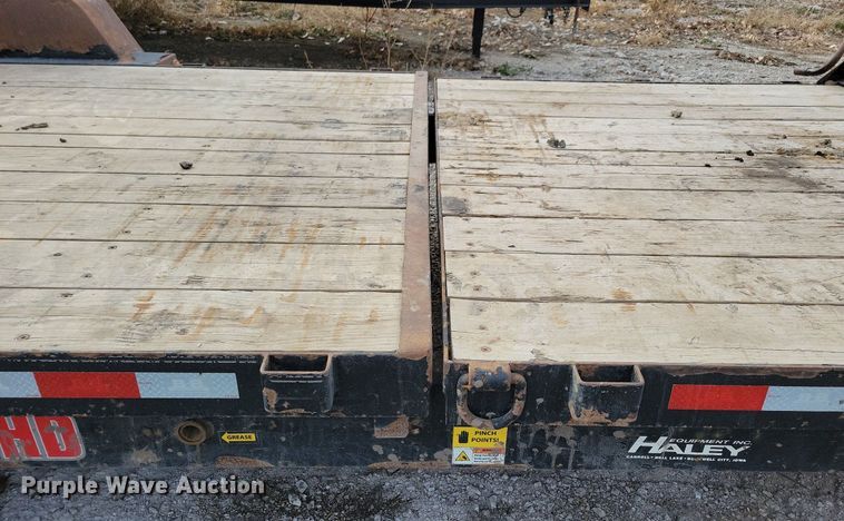 image for item LO9960 2021 B-B Trailers TBCT2220ET-10K  tilt deck equipment trailer