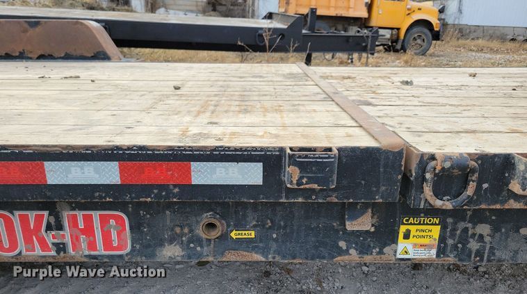 image for item LO9960 2021 B-B Trailers TBCT2220ET-10K  tilt deck equipment trailer