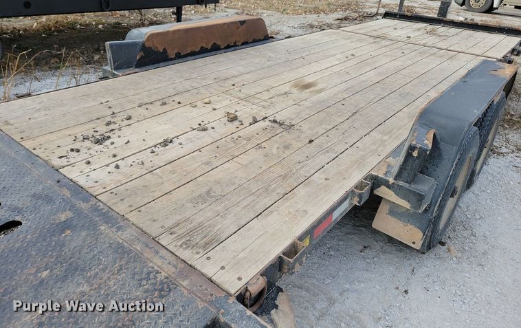image for item LO9960 2021 B-B Trailers TBCT2220ET-10K  tilt deck equipment trailer