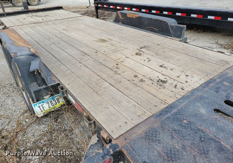 image for item LO9960 2021 B-B Trailers TBCT2220ET-10K  tilt deck equipment trailer