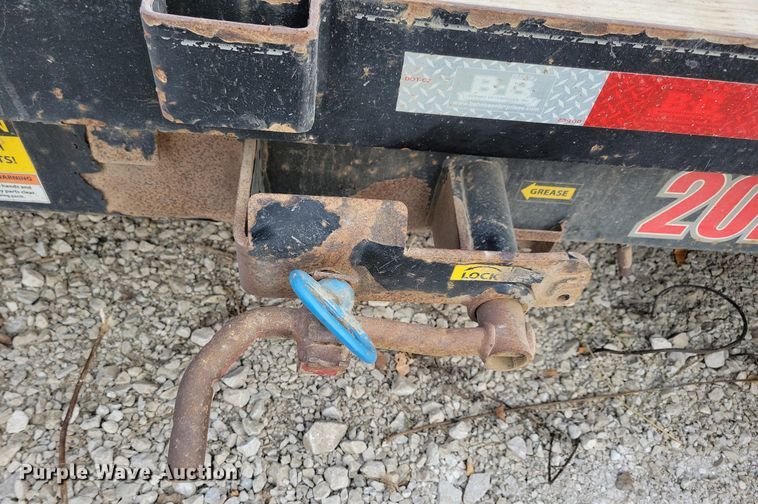 image for item LO9960 2021 B-B Trailers TBCT2220ET-10K  tilt deck equipment trailer