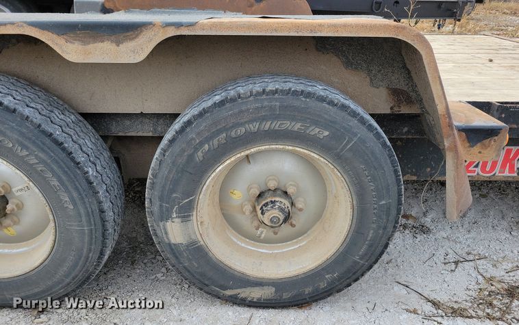 image for item LO9960 2021 B-B Trailers TBCT2220ET-10K  tilt deck equipment trailer