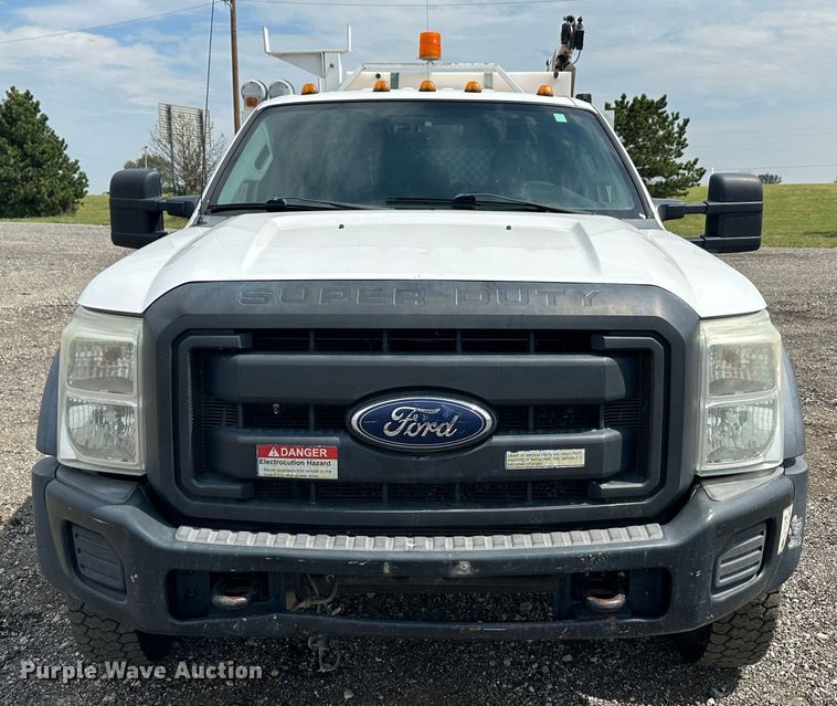 image for item LV9060 2012 Ford F550 Super Duty  Crew Cab utility / service truck