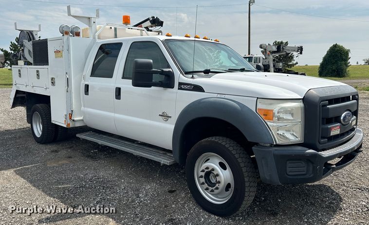 image for item LV9060 2012 Ford F550 Super Duty  Crew Cab utility / service truck