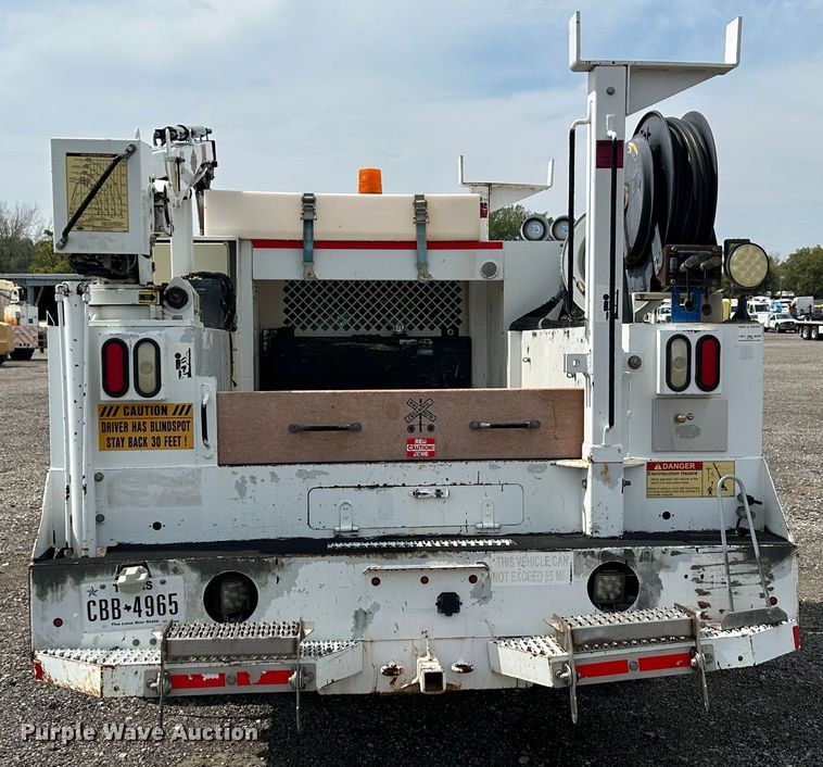 image for item LV9060 2012 Ford F550 Super Duty  Crew Cab utility / service truck