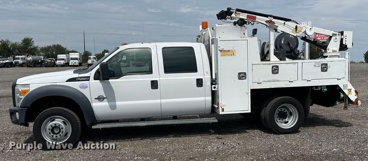 image for item LV9060 2012 Ford F550 Super Duty  Crew Cab utility / service truck