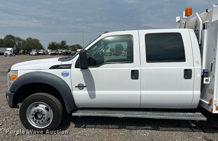 image for item LV9060 2012 Ford F550 Super Duty  Crew Cab utility / service truck