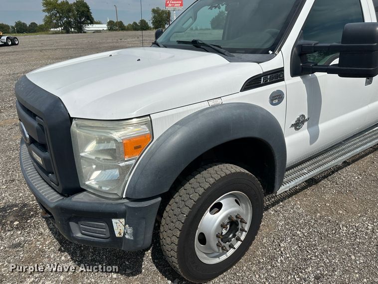 image for item LV9060 2012 Ford F550 Super Duty  Crew Cab utility / service truck
