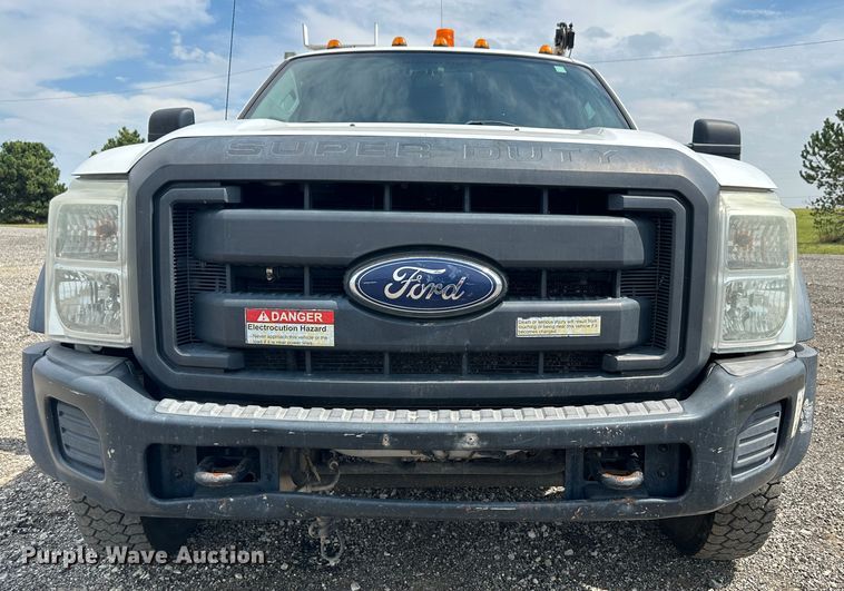 image for item LV9060 2012 Ford F550 Super Duty  Crew Cab utility / service truck