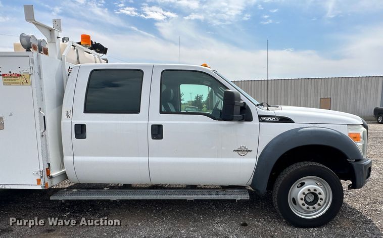 image for item LV9060 2012 Ford F550 Super Duty  Crew Cab utility / service truck